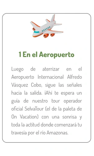 en el aeropuerto hotel amazon