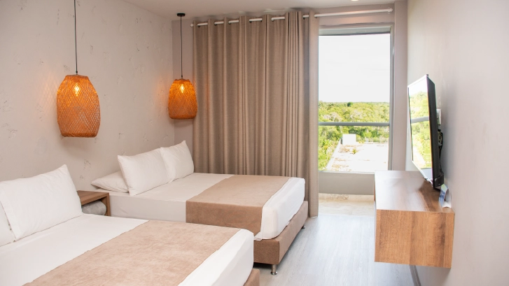 on-vacation-colombia-destino-covenas-hotel-ciela-Habitacion-superior-cuadruple